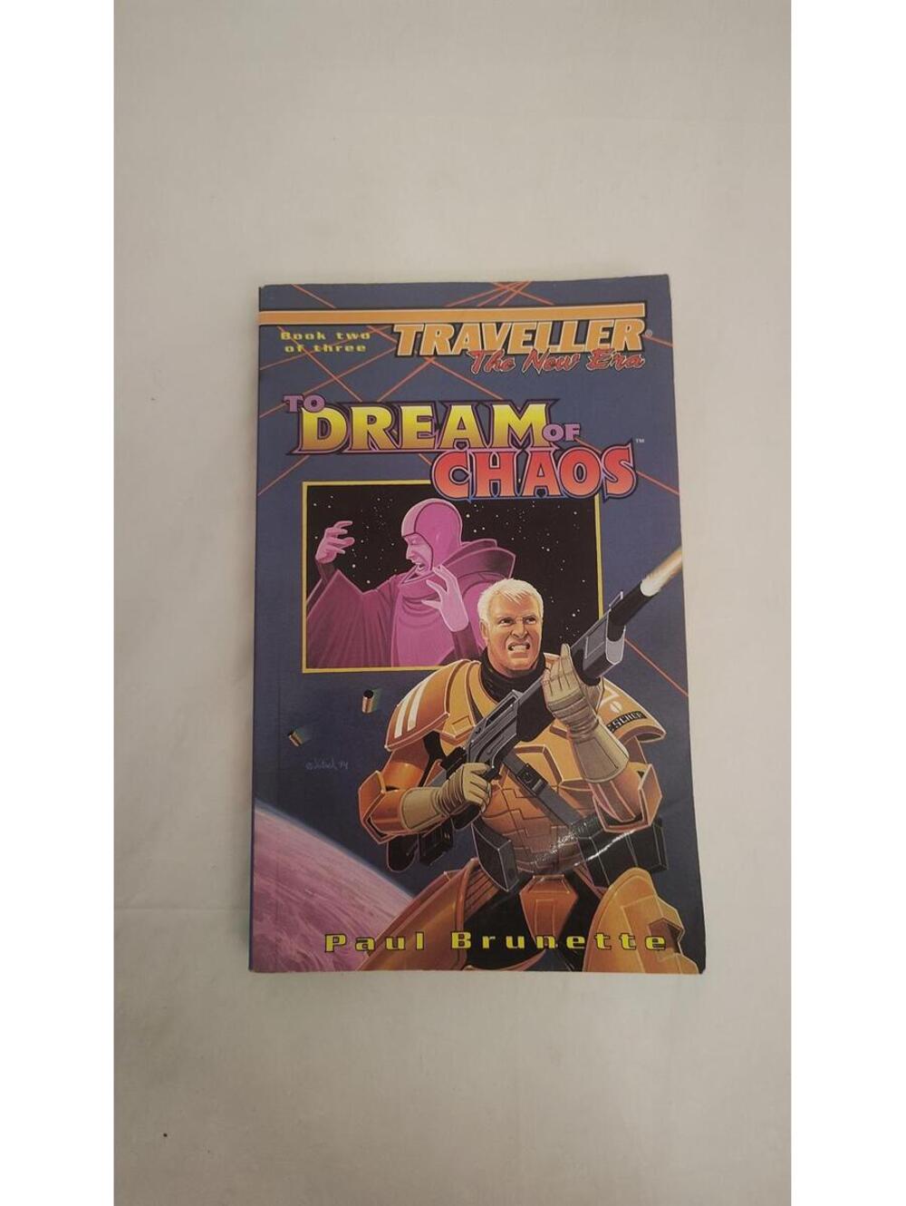 To Dream of Chaos Traveller GDW 1995 PB Sci Fi RPG Novel Brunette Book